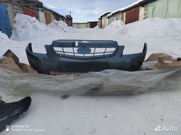 Передний бампер priora 2