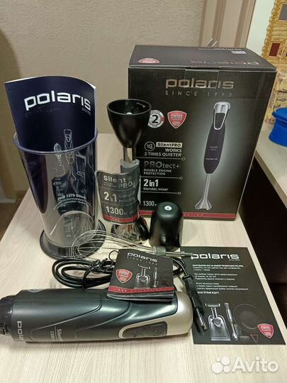 Блендер погружной polaris новый