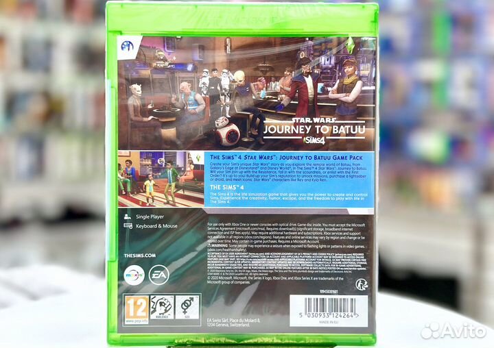 Sims 4 + Star Wars: Journey to Batuu (Xbox) NEW