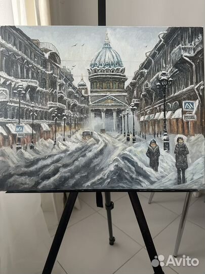 Картина маслом на холсте 50*40