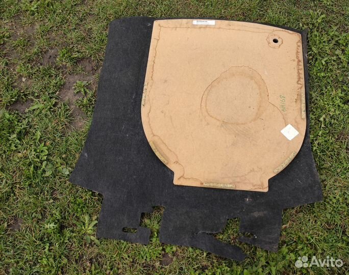 Обивка пола багажника Volkswagen Polo 2019