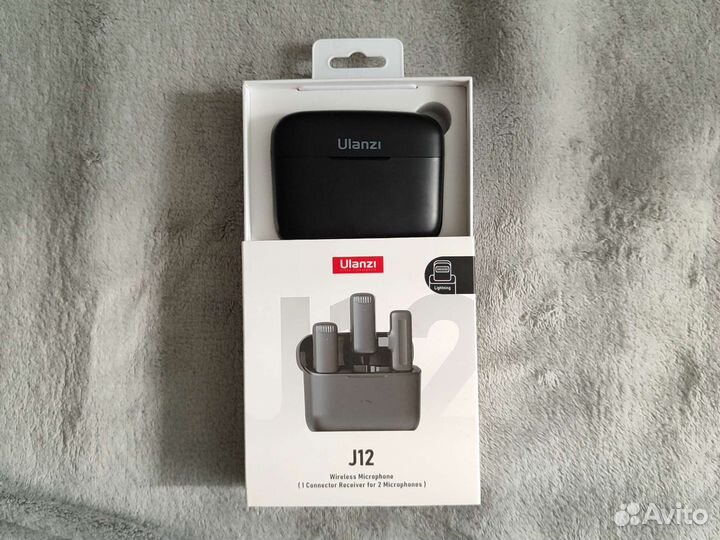 Петличный микрофон для iPhone Ulanzi