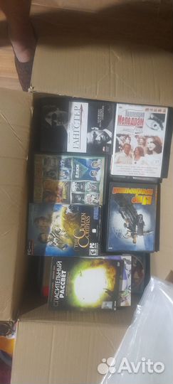 Диски игры и фильмы