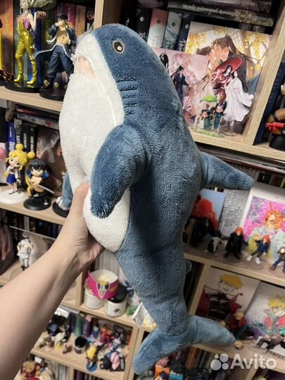 Игрушка мягкая акула (как из Икеи)