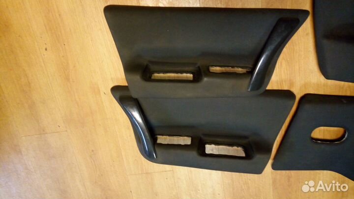 Накладки на карты дверей Рено Сценик 2