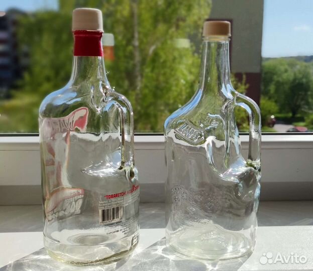 Бутылка стеклянная 1.75 литра