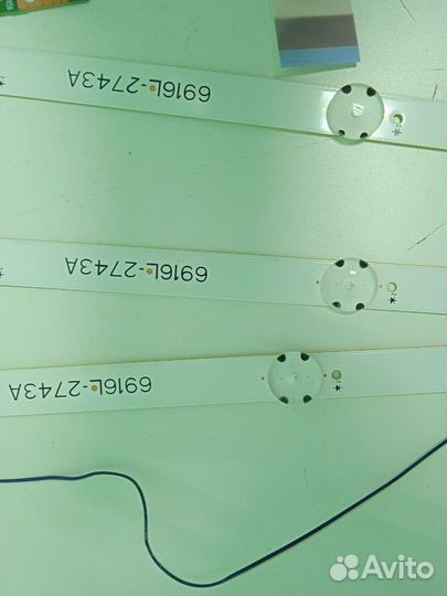 6870С-0532С / пульт / подсветка от LG 43LH513V