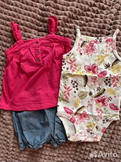 Летние вещи Carters, Gymboree, Childrensplace