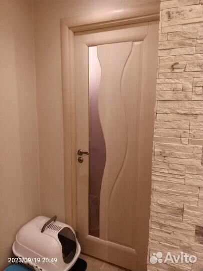 Замена стекла в межкомнатной двери