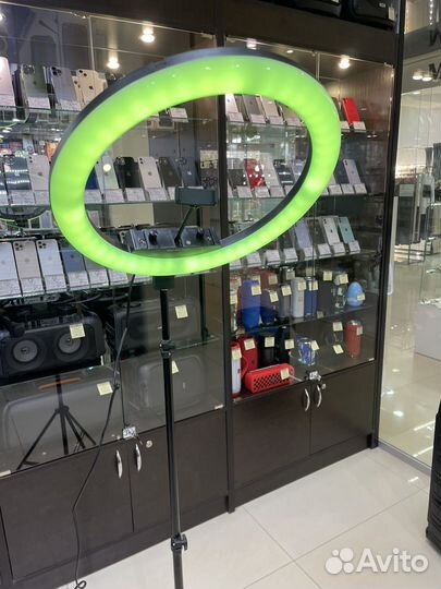 Кольцевая лампа 45см MJ18 RGB