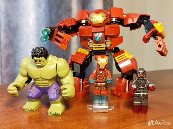 Lego Marvel Super Heroes разгром Халкбастера 76103