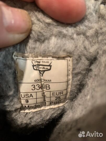 Зимние сапожки для мальчика 25