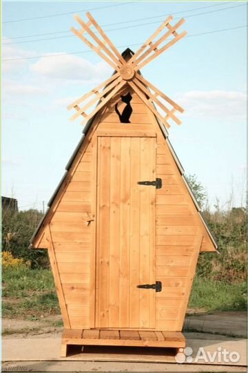 Уличный туалет домик с установкой хрн 991