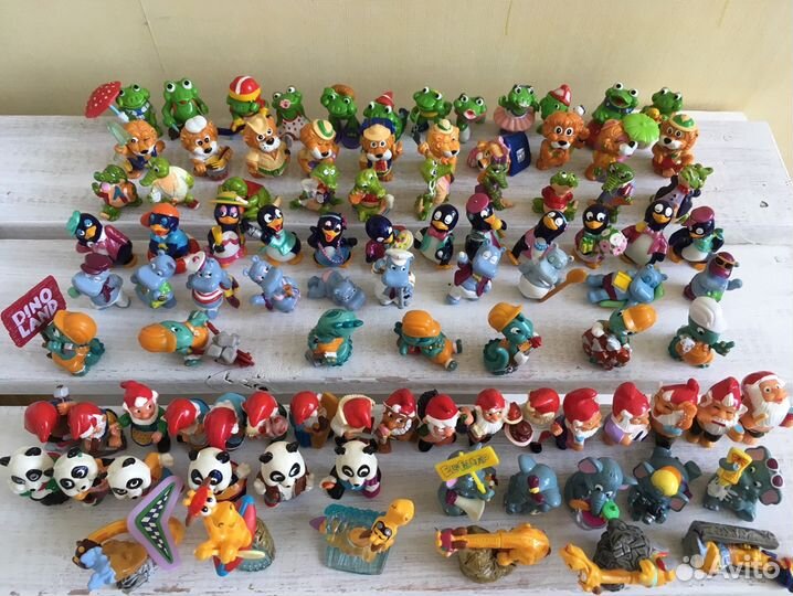 Коллекция из киндер сюрприза 1990-1995 (остатки)