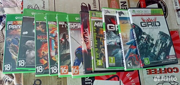 Диски на xbox 360