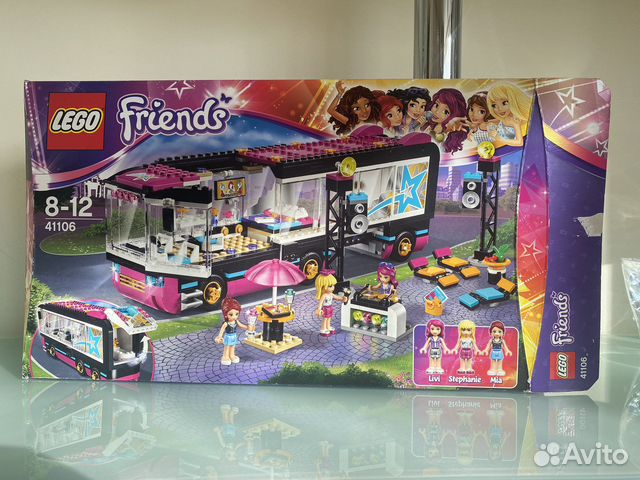 Lego Friends автобус для гастролей