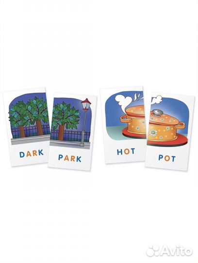 Набор карточек “Fat Cat”. Английский язык