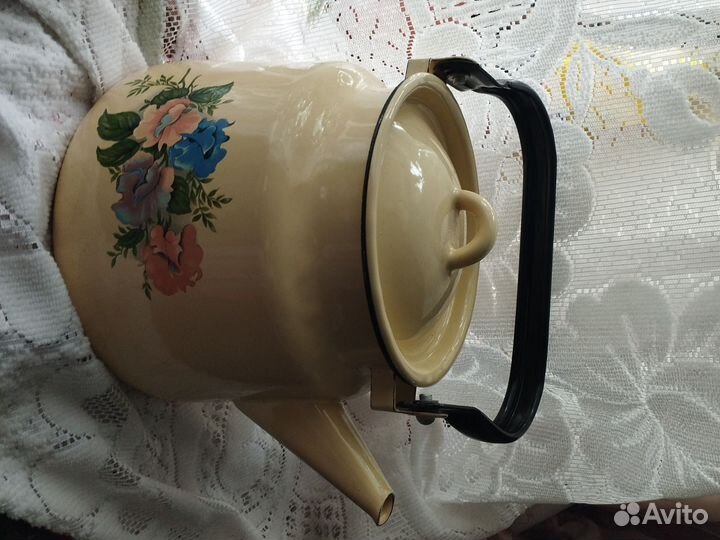 Чайник эмалированный