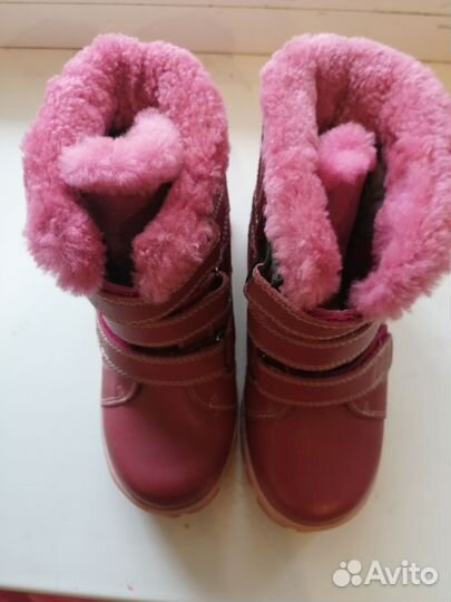 Зимние ортопедические ботинки для девочки