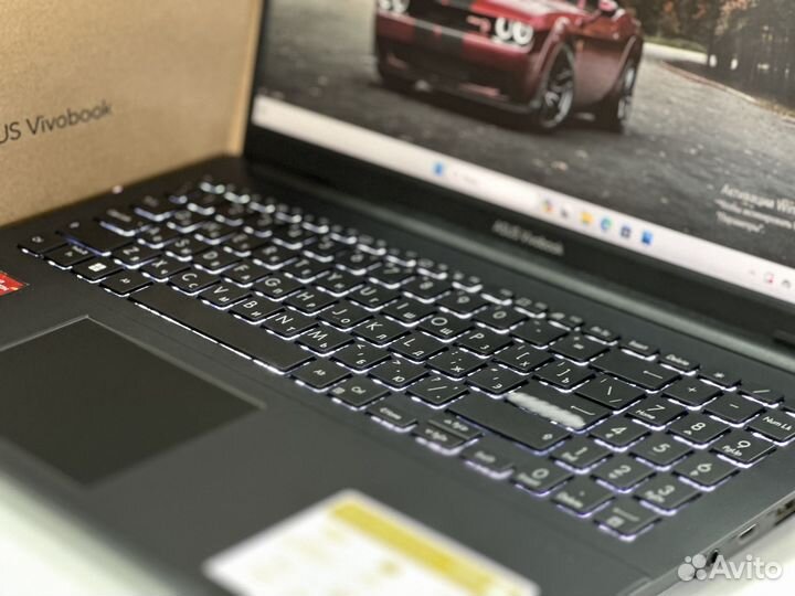 Новый ноутбук Asus Ryzen 5 7520U 8 Озу DDR5 Ips