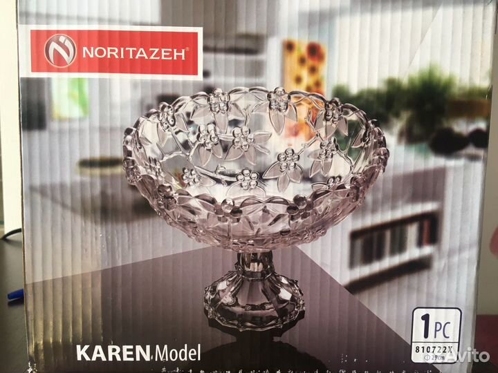 Салатник-ваза noritazen 