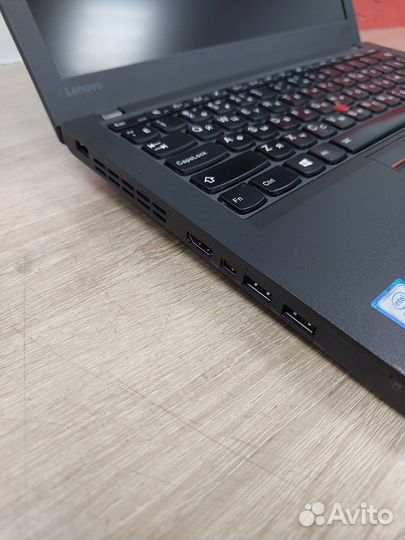 Компактный ноутбук Lenovo X260 i5-6gen / 8Gb озу