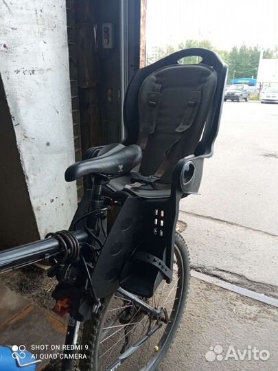 Детское велокресло заднее