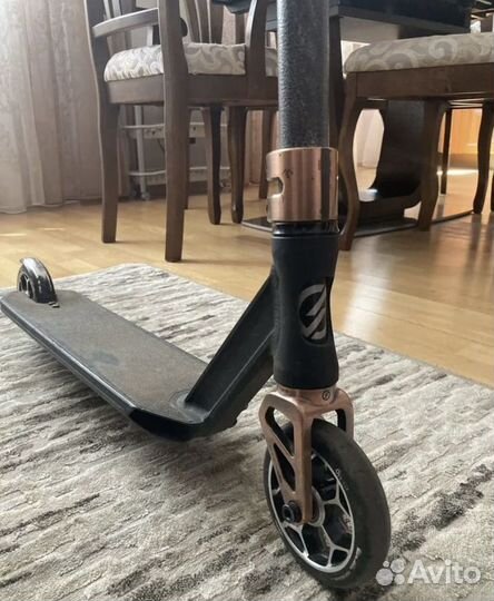 Самокат трюковой с грипсами