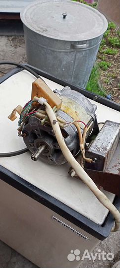 Электродвигатель 220в от стиральной машинки