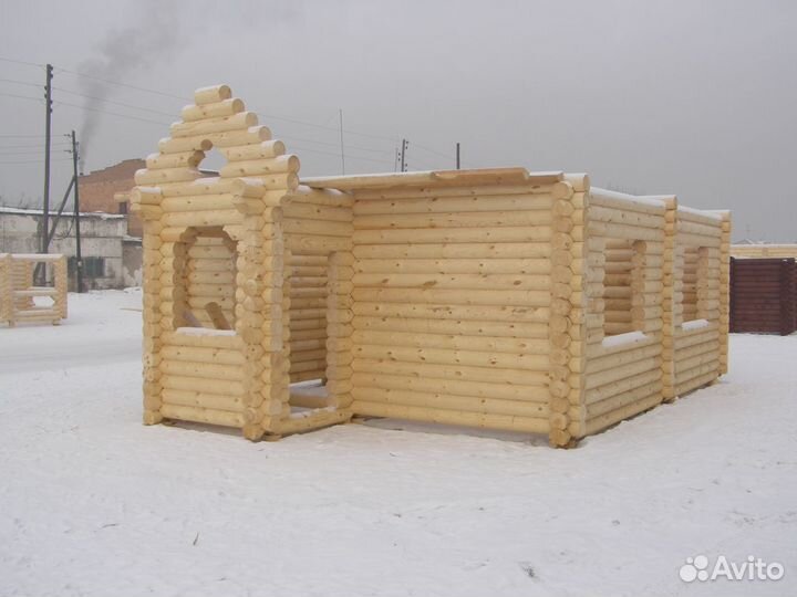 Изготовление срубы домов, бань