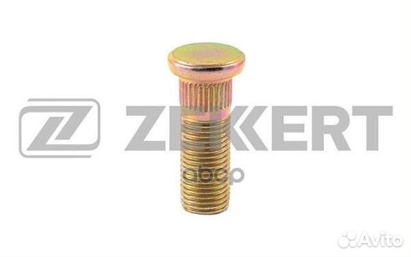 Шпилька колесная M12 x 1 25 L38 D12 Цинк