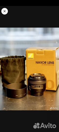 Объектив nikon 50mm f 1.4g af s nikkor