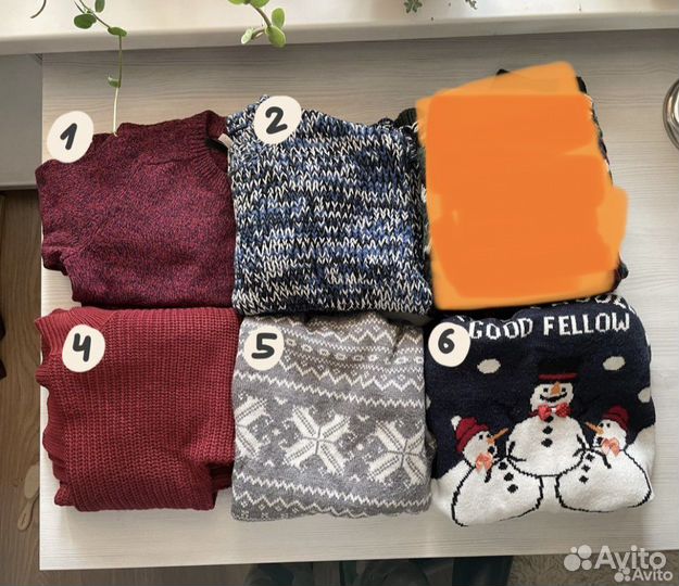 Вещи пакетом свитера