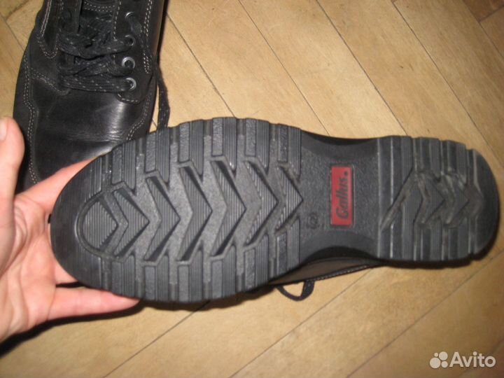 Шикарные кожаные полуботинки Gallus Германия р. 42