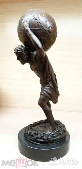 Атлант. Боги. Бронза. Статуэтка