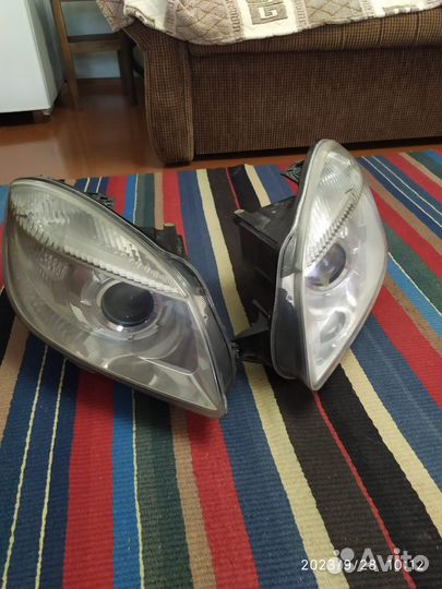 Фары skoda fabia 2