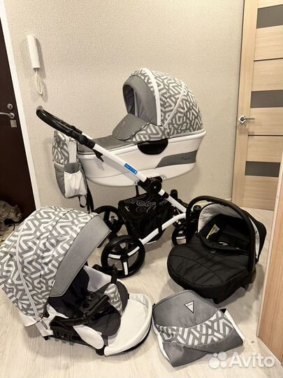 Коляска aroteam Enzo 3в1 как новая