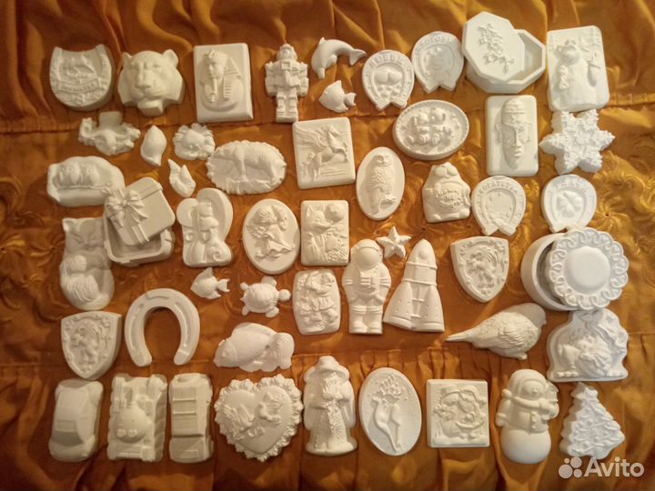 Барельефы для раскрашивания