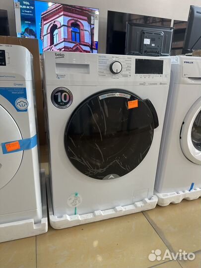 Стиральная машина beko встр сушкой 7/4 инвер
