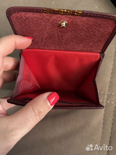 Кошелек женский, натуральная кожа