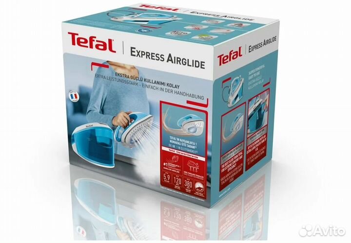 Утюг с парогенератором Tefal SV8002. AirGlide