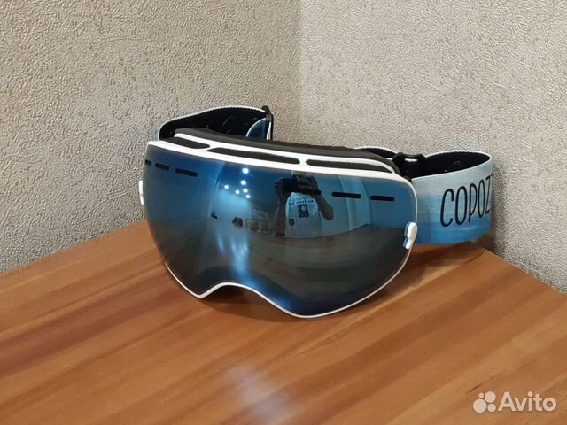 Горнолыжная маска Copozz голубая