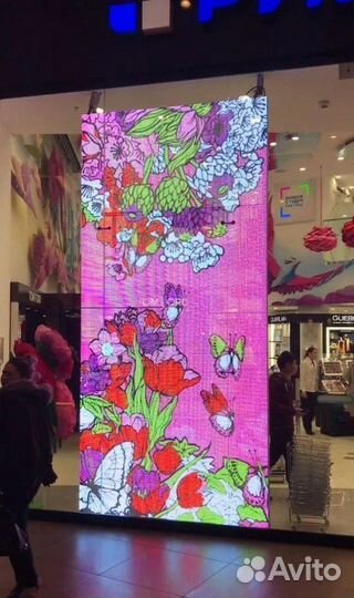 Светодиодный прозрачный экран от производителя