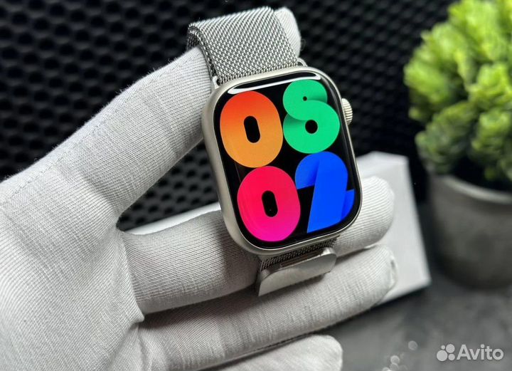 Apple Watch 9 Amoled новые 2023 + Ремешок