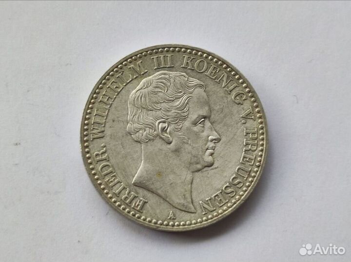 1 Талер 1829 А Пруссия Фридрих Вильгельм III