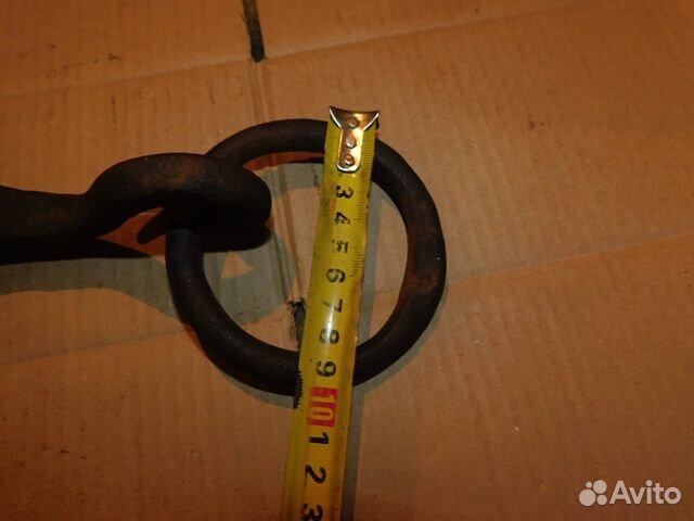 Кованная петля на шест от стар. колодца 