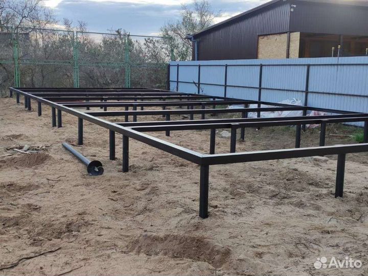 Винтовые сваи под ключ установка