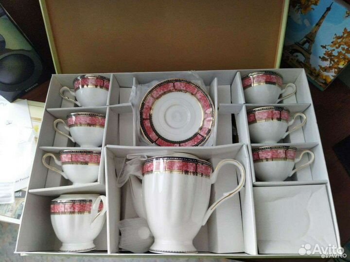 Чайный сервиз фарфор новый