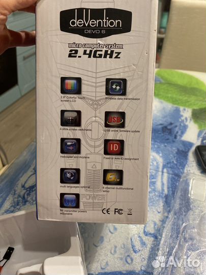 Пульт для квакдокоптера Devo7e