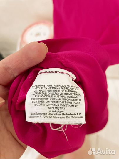 Лонгслив Nike Dri fit спортивный